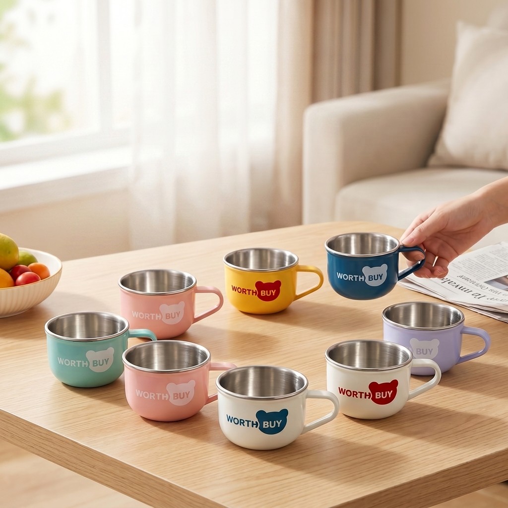 Coffee Tea Pictures - Cute Coffee Mug 304 Stainless Steel