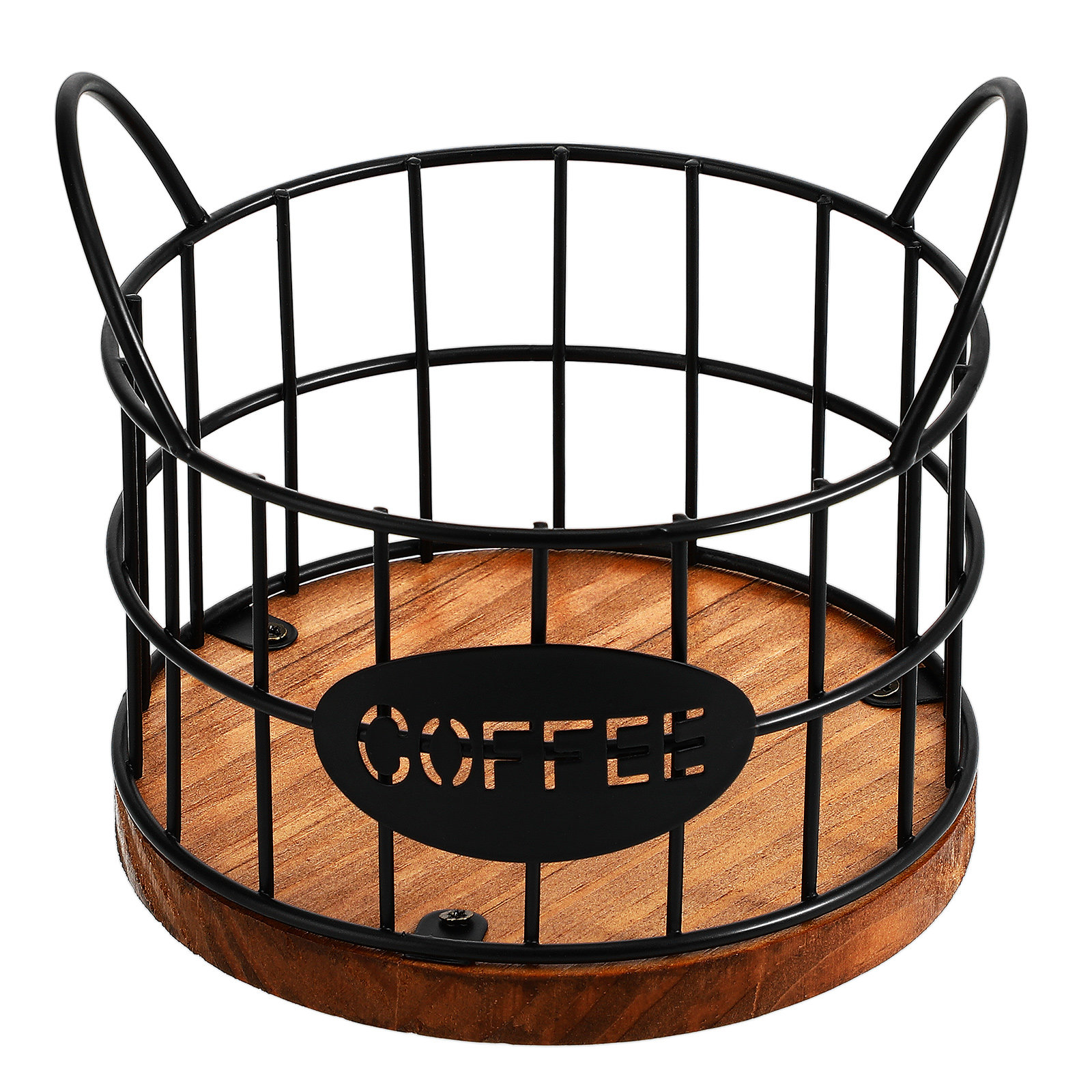 Coffee Capsule Holder - Coffee Pod Storage Basket Metal Wire