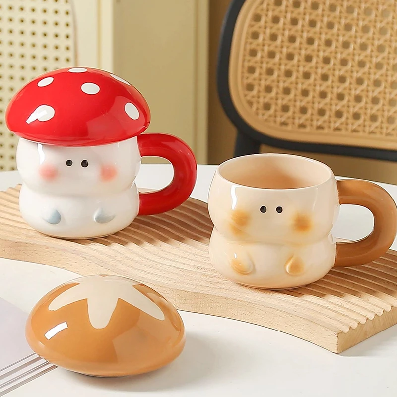 Cute Mushroom Mug Exquisite Ce - đánh giá và giá Coffee Tea Or