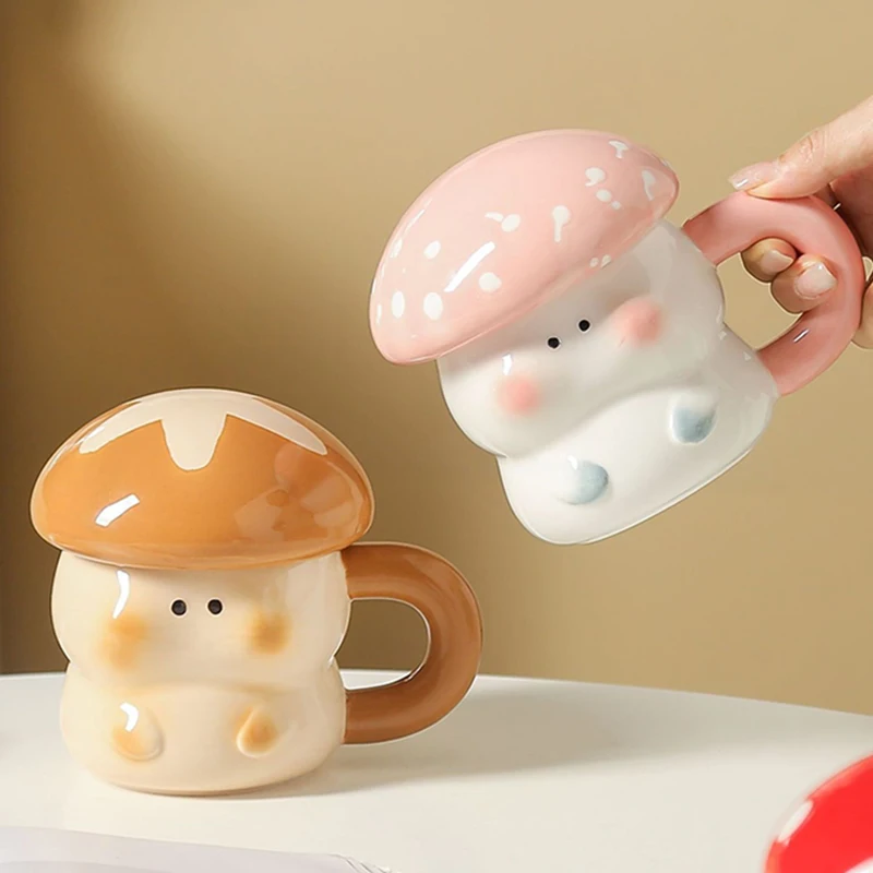 Cute Mushroom Mug Exquisite Ce - đánh giá và giá Coffee Tea Or