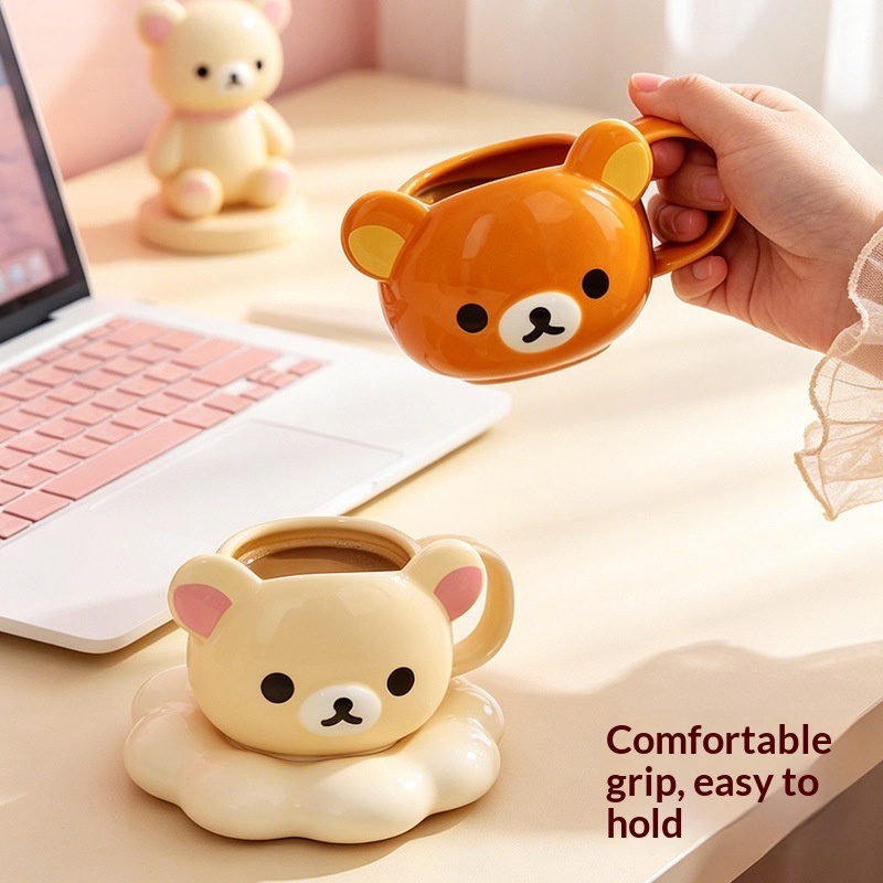 New Rilakkuma Ceramic Mug Cart - đánh giá và giá Coffee Tea Shop