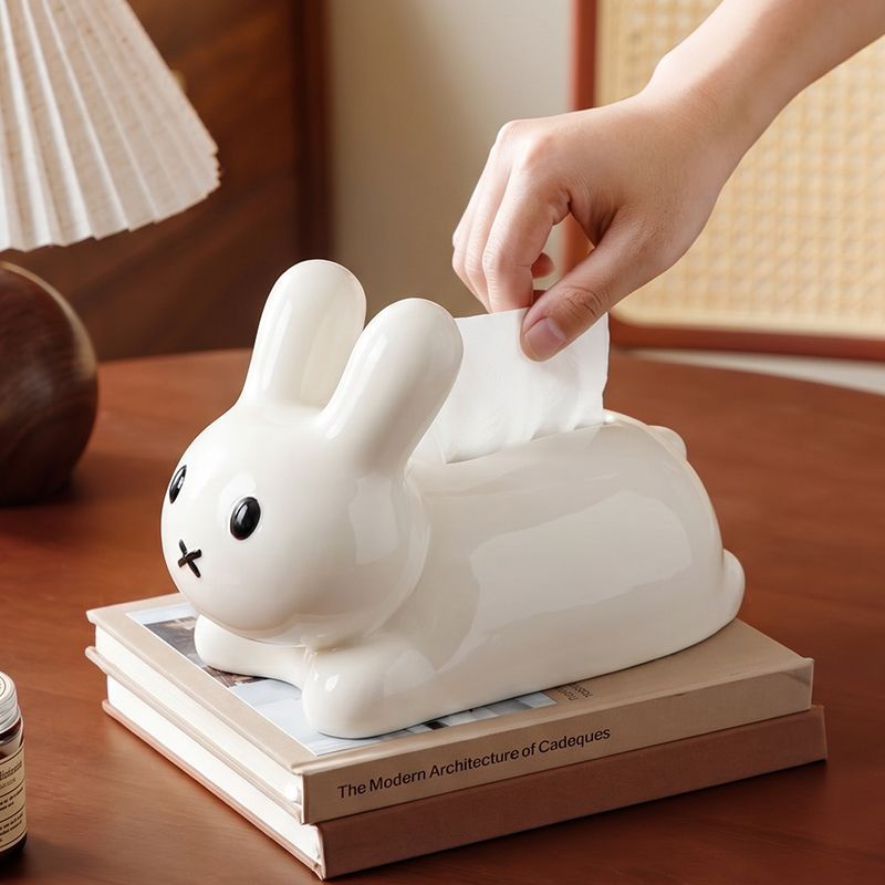 Anime Miffy Desktop Tissue Box - đánh giá và giá Coffee Tea Shop