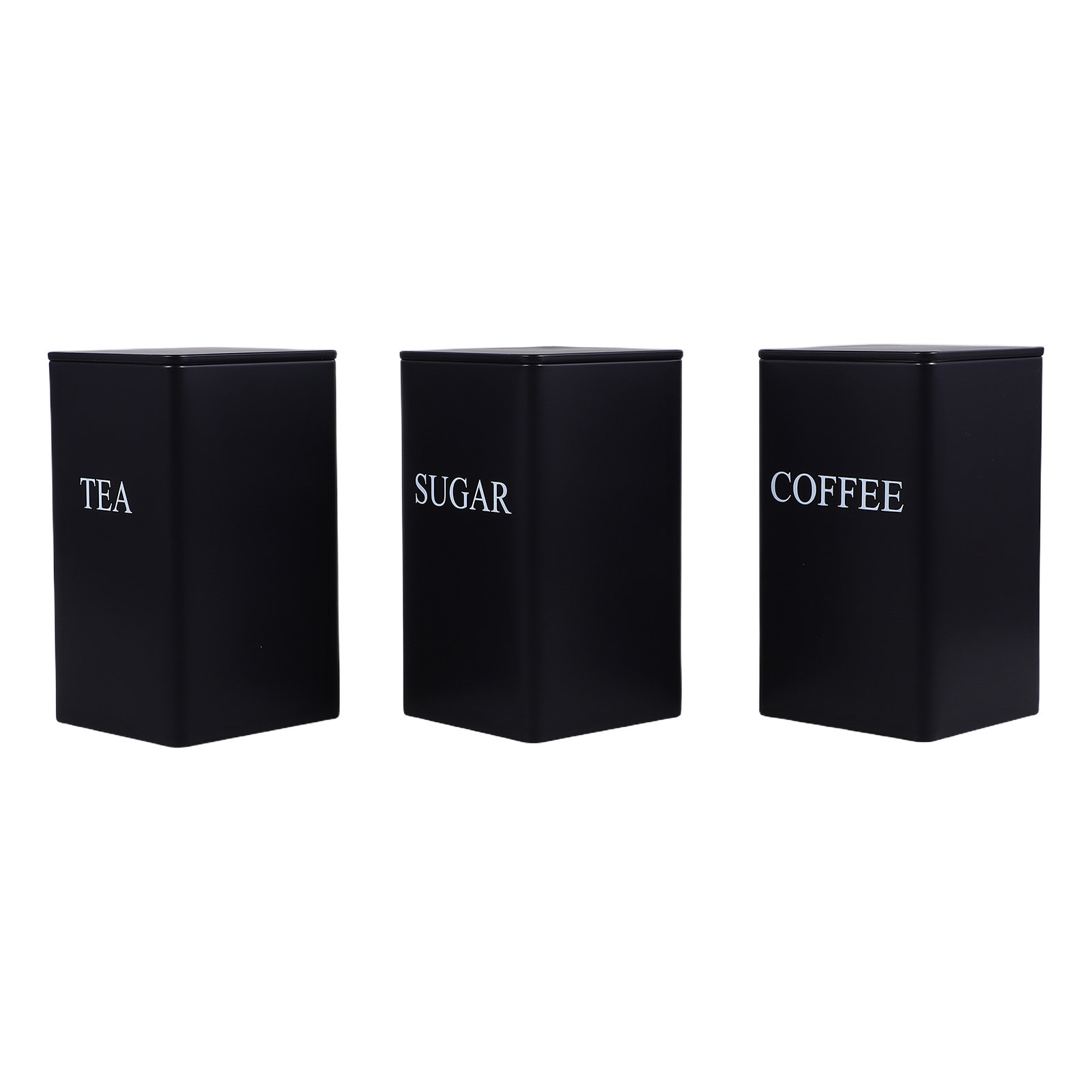 3Pcs Kitchen Storage Canisters - đánh giá và giá Coffee Tea Sugar