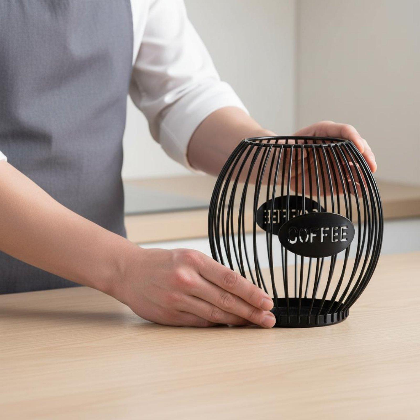Coffee Capsule Organizer Baske - đánh giá và giá Coffee Capsule Holder