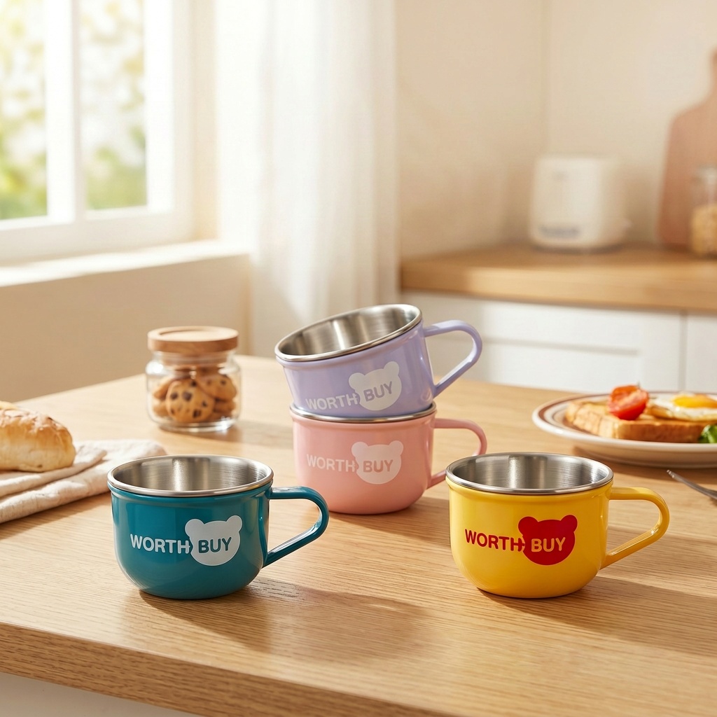 Cute Coffee Mug 304 Stainless  - đánh giá và giá Coffee Tea Pictures