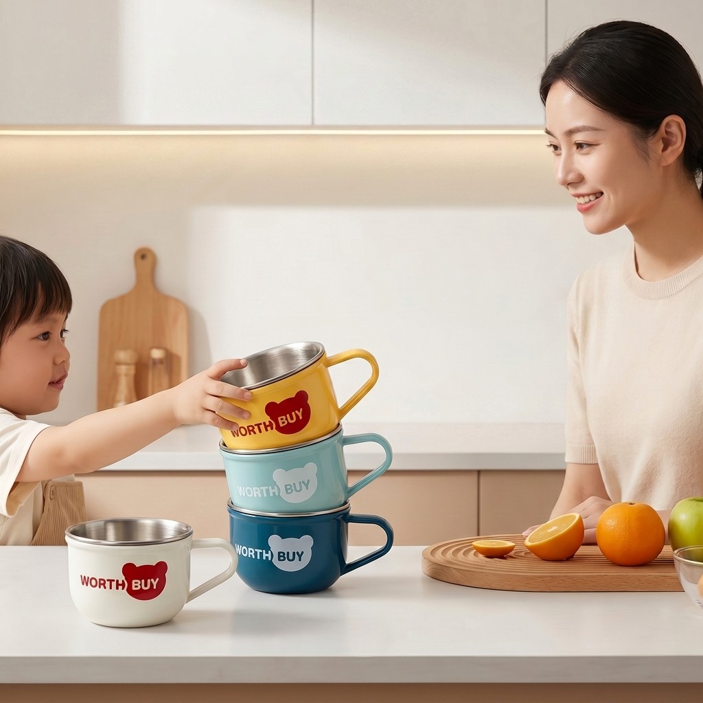 Cute Coffee Mug 304 Stainless  - đánh giá và giá Coffee Tea Pictures
