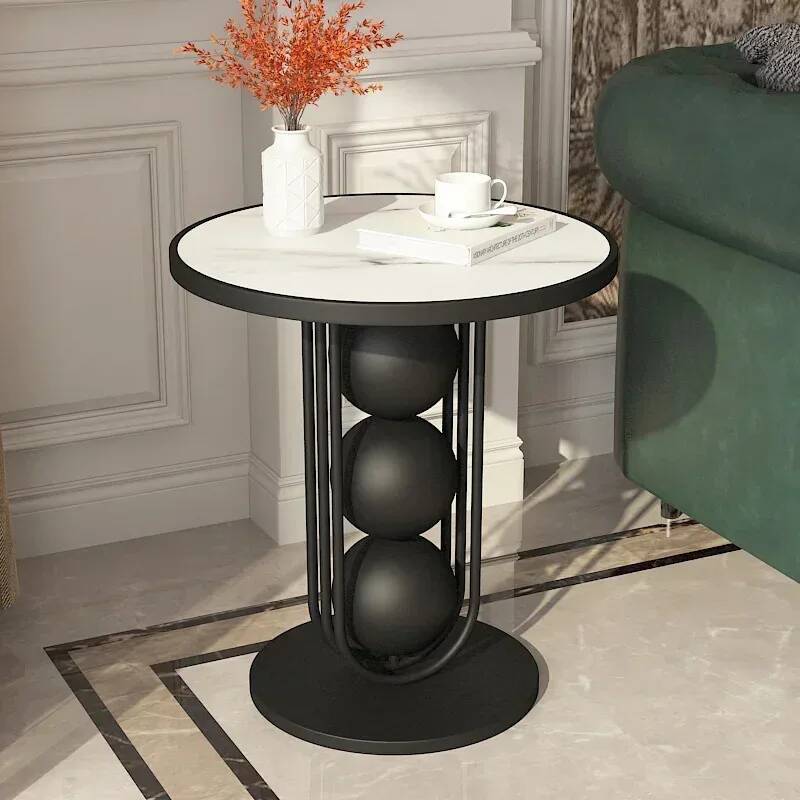 Tea Round Coffee Table Marble  - đánh giá và giá Coffee Tea Garden