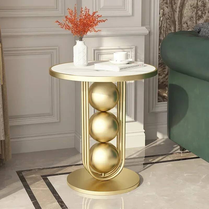 Tea Round Coffee Table Marble  - đánh giá và giá Coffee Tea Garden