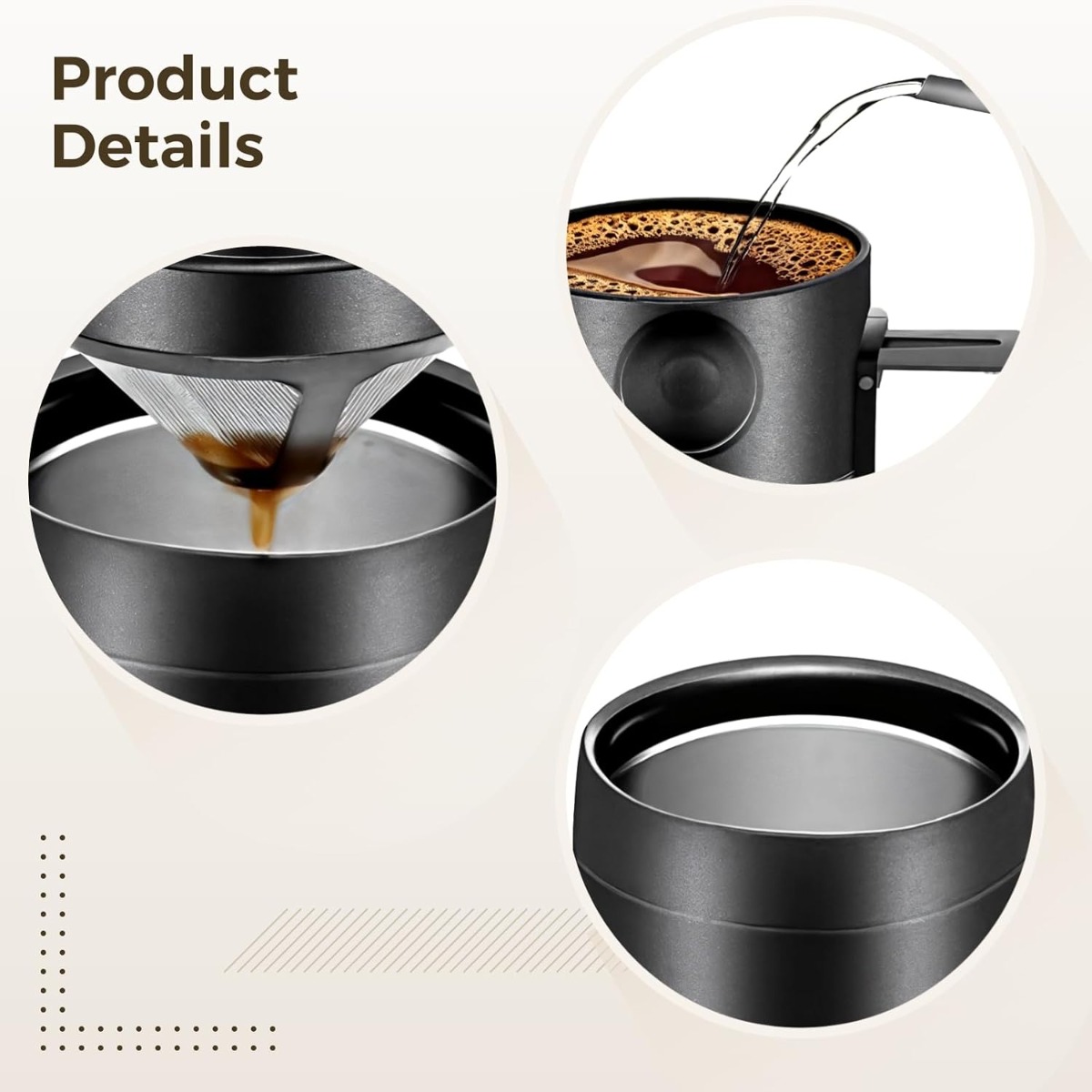 Stainless Steel Coffee Mug 350 - đánh giá và giá Coffee Tea Pictures