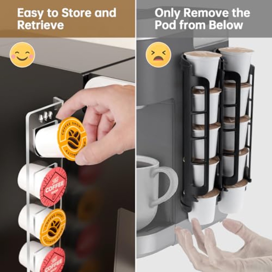 Clear Acrylic Coffee Pod Holde - đánh giá và giá Coffee Capsule Holder
