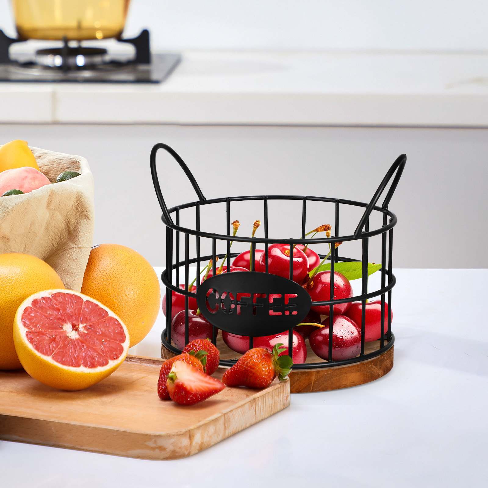 Coffee Pod Storage Basket Meta - đánh giá và giá Coffee Capsule Holder