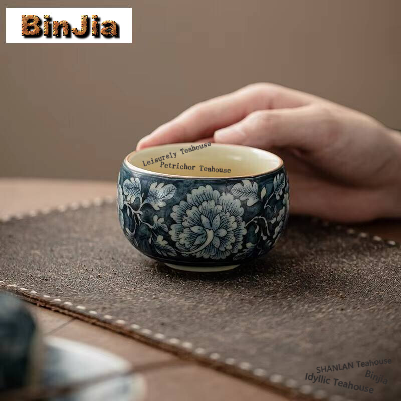 130ml Antique Ru Kiln Porcelai - đánh giá và giá Coffee Tea Flower